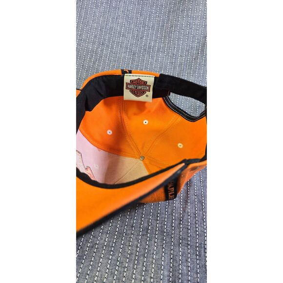 Vintage Harley Davidson “Top Of The Line” Spellout Hat-Rare - Picture 10 of 10